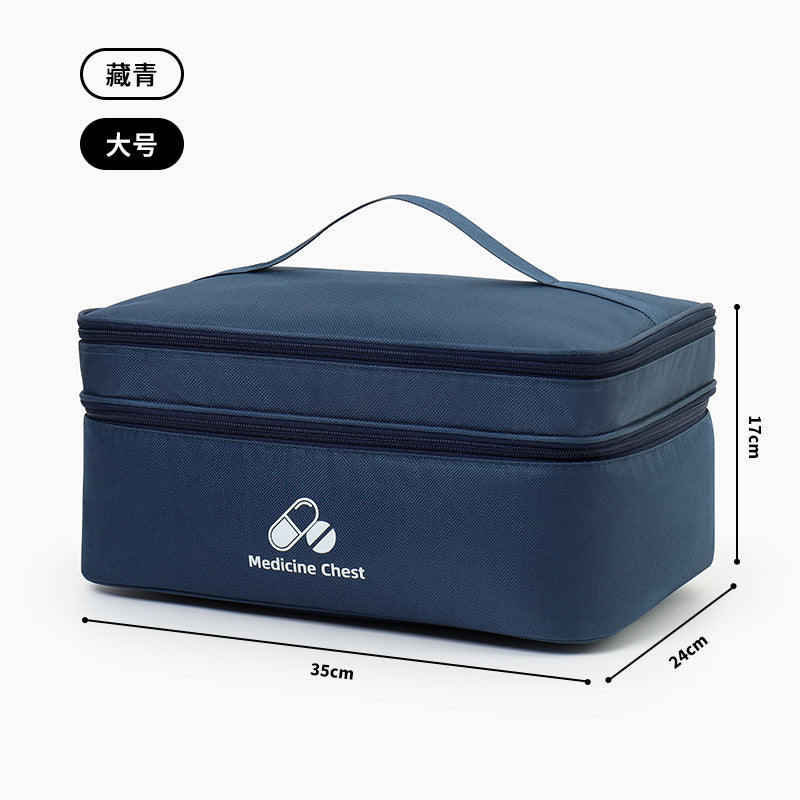 Outdoor First Aid Kit – Large Capacity Travel Medicine Bag