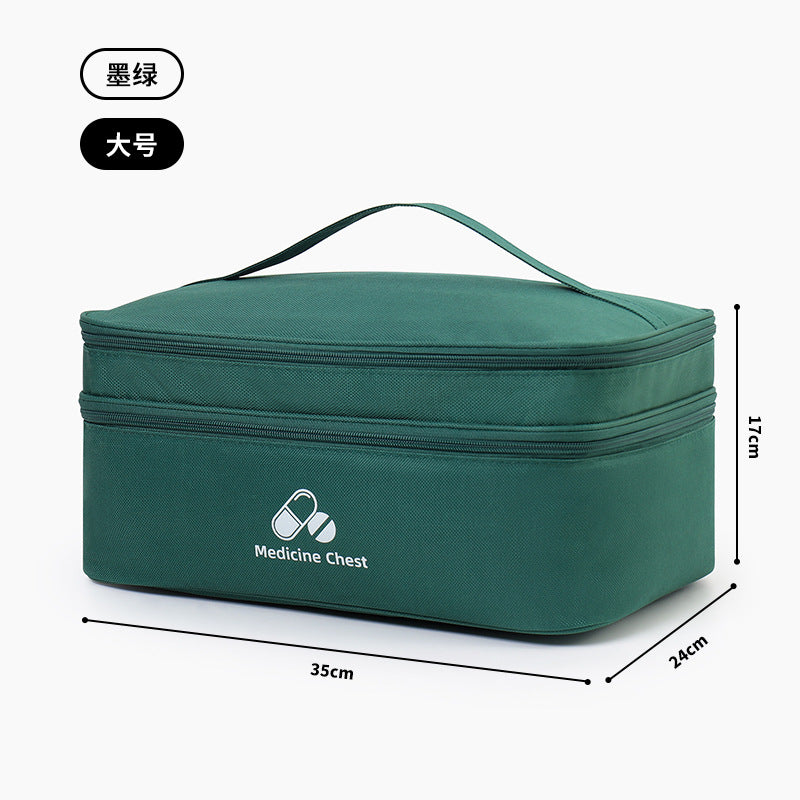 Outdoor First Aid Kit – Large Capacity Travel Medicine Bag