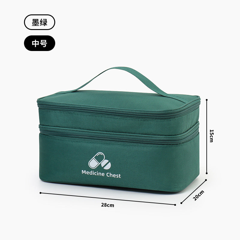 Outdoor First Aid Kit – Large Capacity Travel Medicine Bag