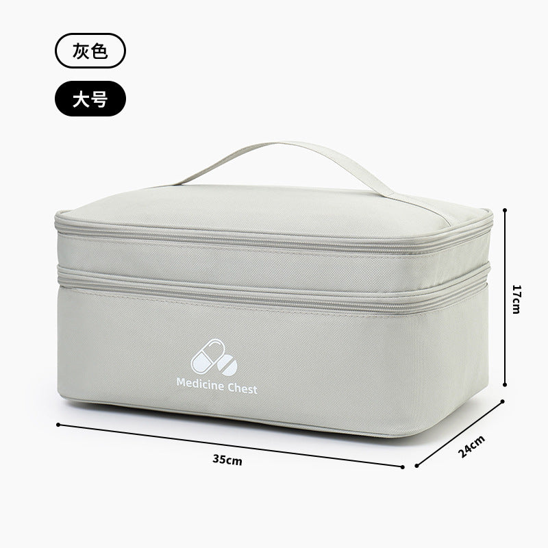 Outdoor First Aid Kit – Large Capacity Travel Medicine Bag