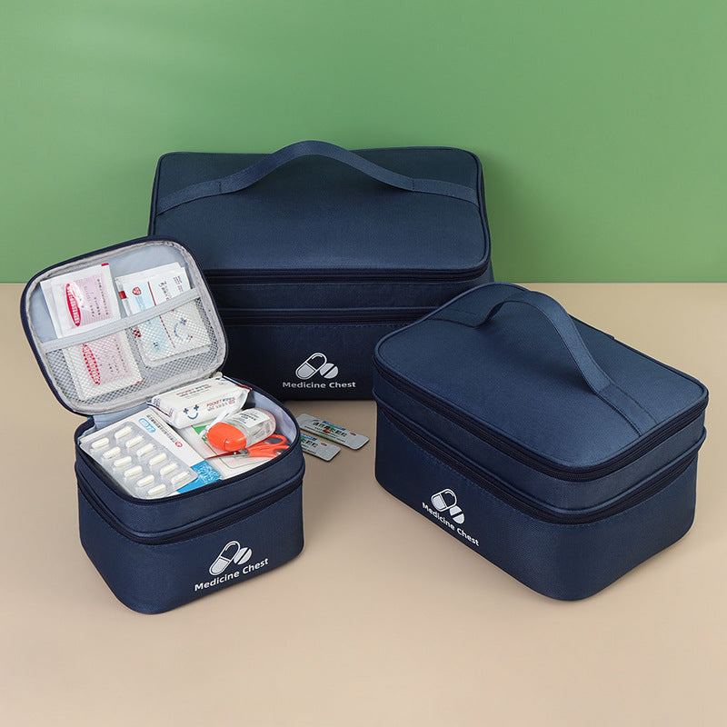 Outdoor First Aid Kit – Large Capacity Travel Medicine Bag