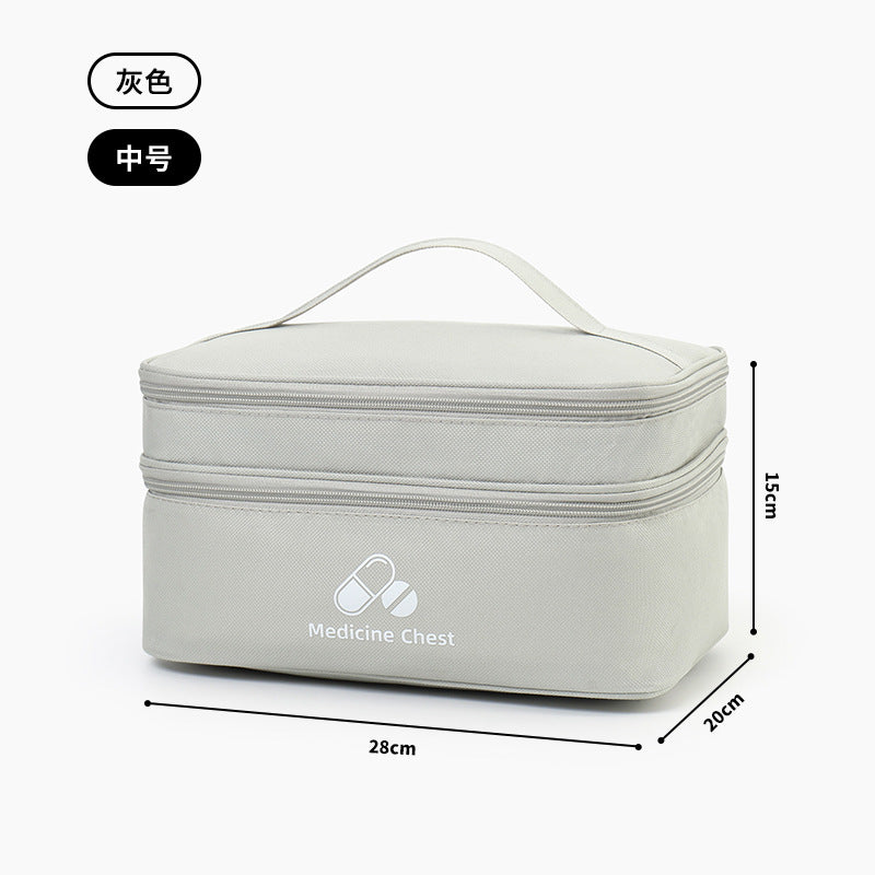 Outdoor First Aid Kit – Large Capacity Travel Medicine Bag