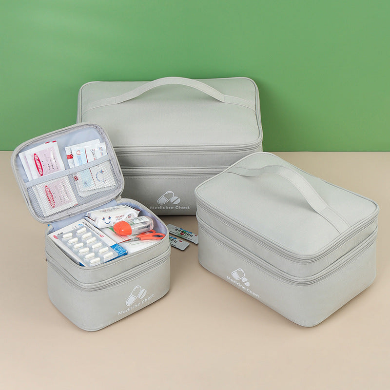 Outdoor First Aid Kit – Large Capacity Travel Medicine Bag