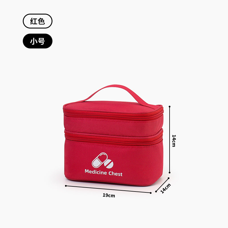 Outdoor First Aid Kit – Large Capacity Travel Medicine Bag