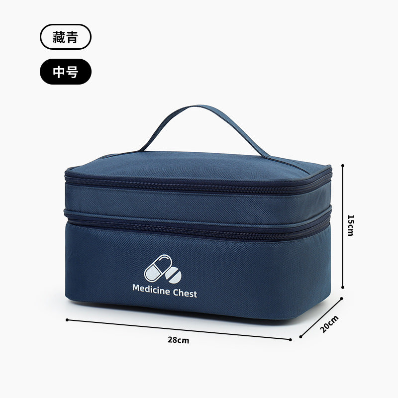 Outdoor First Aid Kit – Large Capacity Travel Medicine Bag