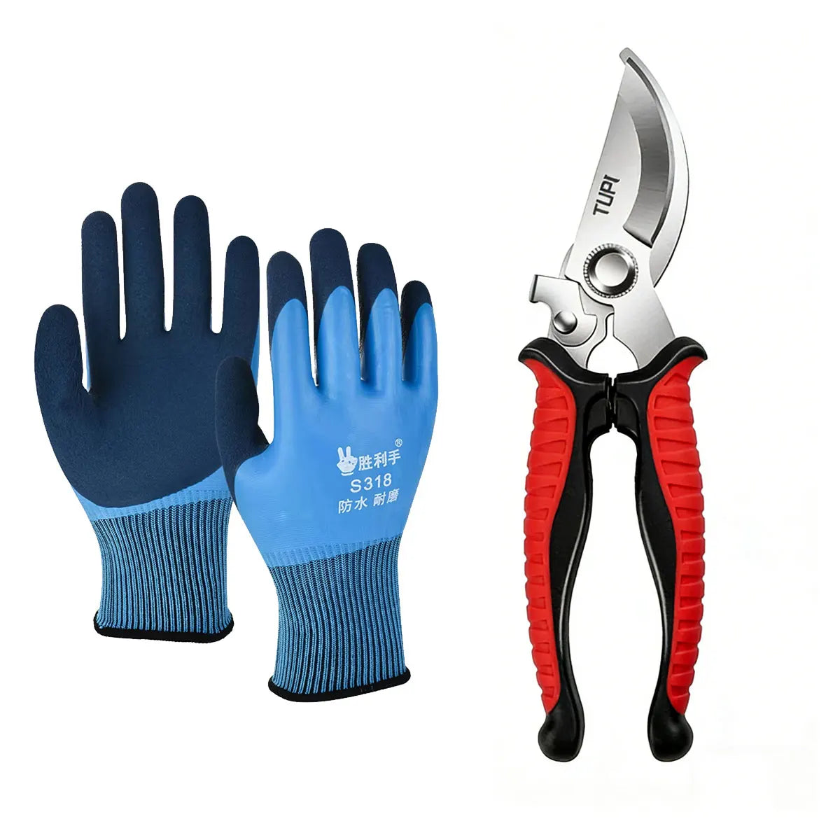 Garden Gloves with Breathable Gardening Work  Gardening Gloves, for Planting Puncture Resistant Garden Gloves Digging