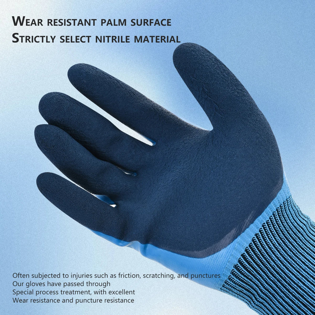 Garden Gloves with Breathable Gardening Work  Gardening Gloves, for Planting Puncture Resistant Garden Gloves Digging