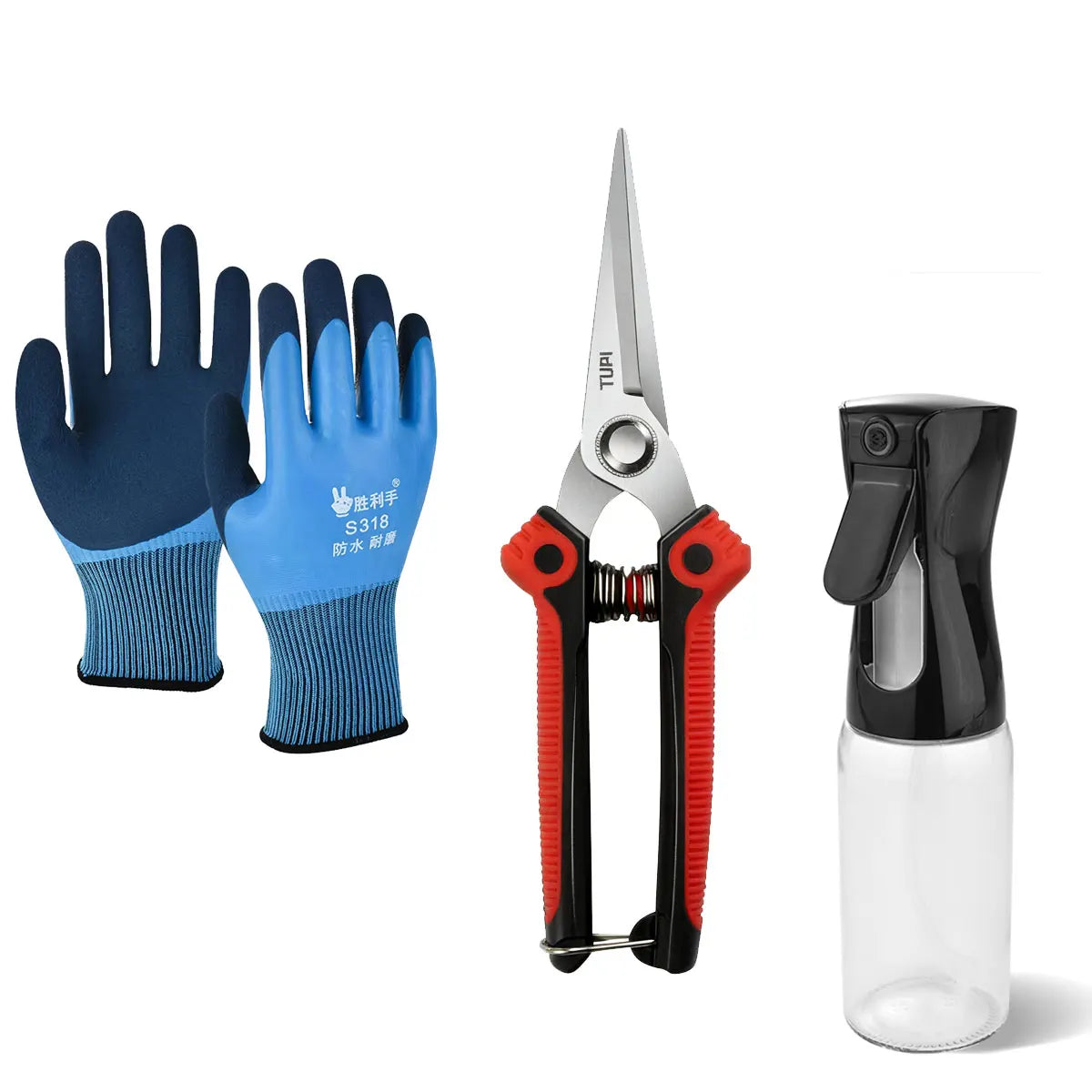 Garden Gloves with Breathable Gardening Work  Gardening Gloves, for Planting Puncture Resistant Garden Gloves Digging