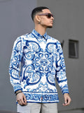 Fashion Men Shirts 2025 Popular European Design Party Style  Men's Clothing Camisas Masculino Ropa De Hombre Mens Clothes